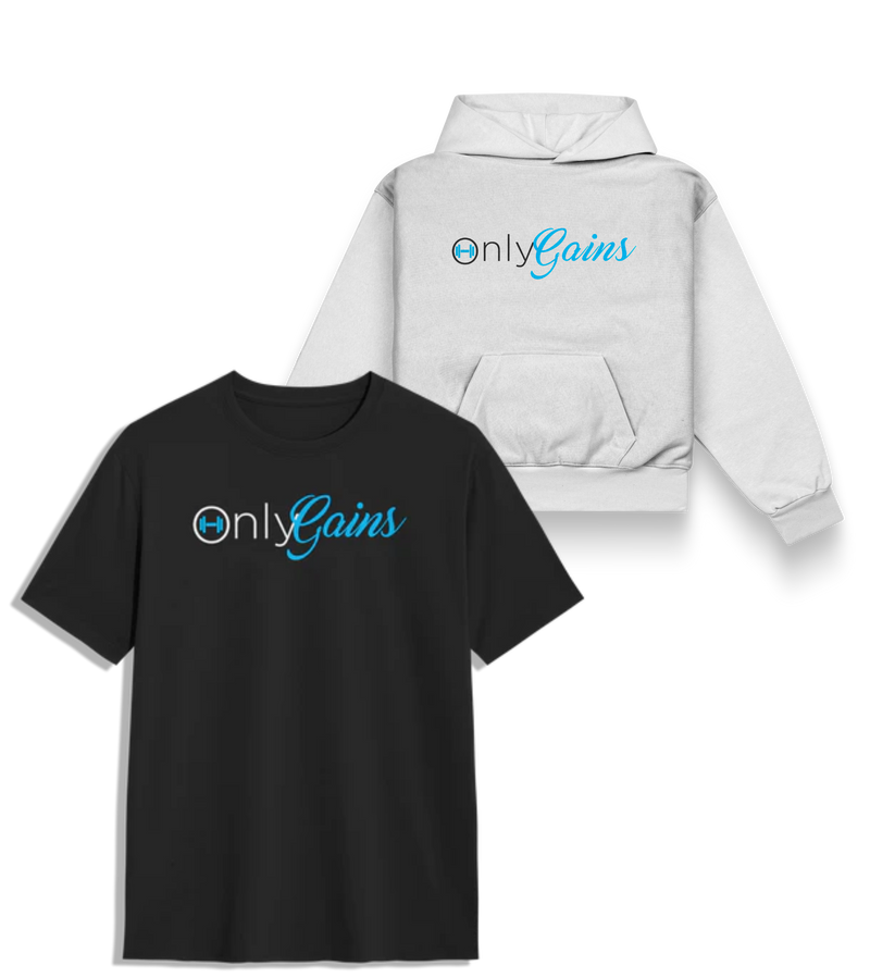 S.N. Kit | OnlyGains - Camiseta + Casaco Moletom