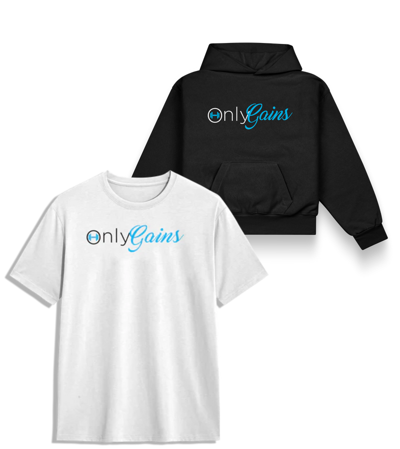 S.N. Kit | OnlyGains - Camiseta + Casaco Moletom